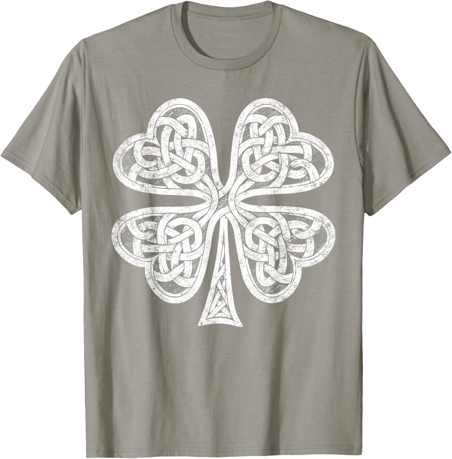 Vintage Irish Shamrock St Patricks Day T-Shirt - T-Shirt | Sand