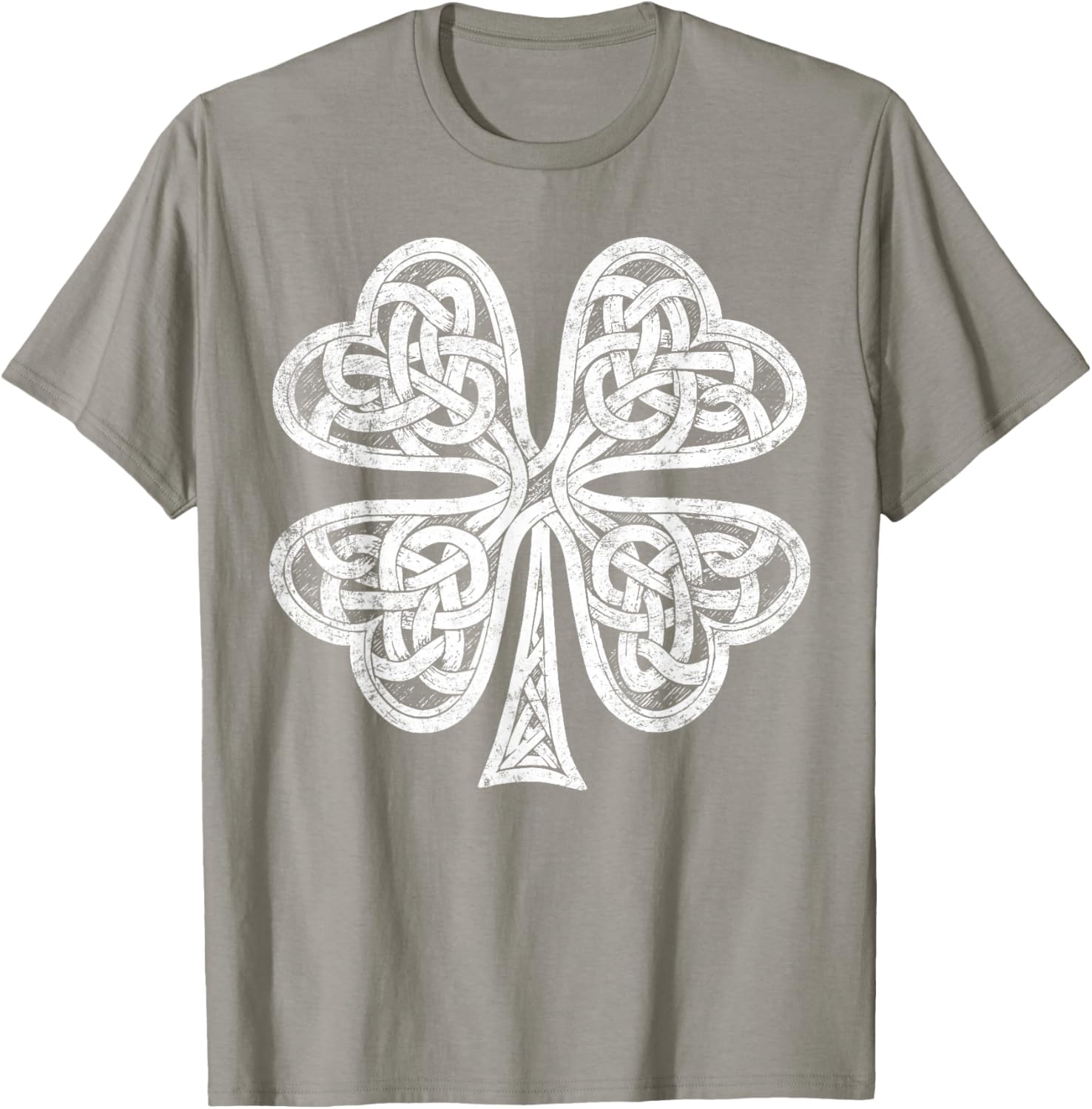 Vintage Irish Shamrock St Patricks Day T-Shirt - T-Shirt | Sand