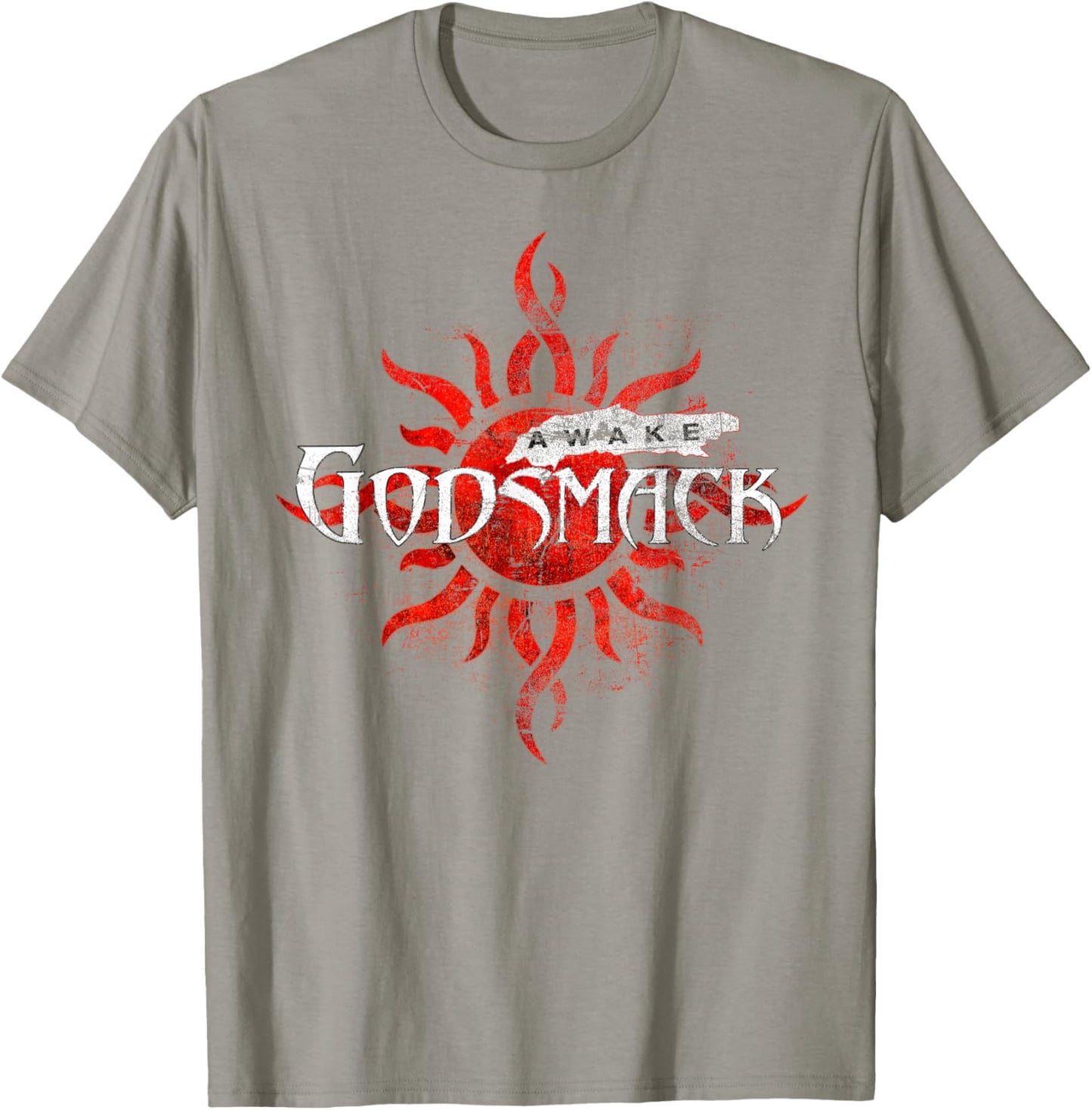Godsmack Awake Sun 25th On White T-Shirt - T-Shirt | Sand