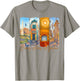 Buenos Aires Argentina Traveling Trip Brushstroke Souvenir T-Shirt - T-Shirt | Sand