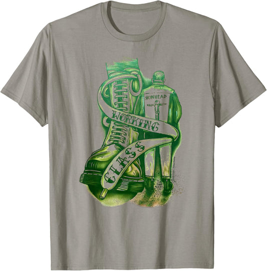 Working Class Skinhead T-Shirt - T-Shirt | Sand
