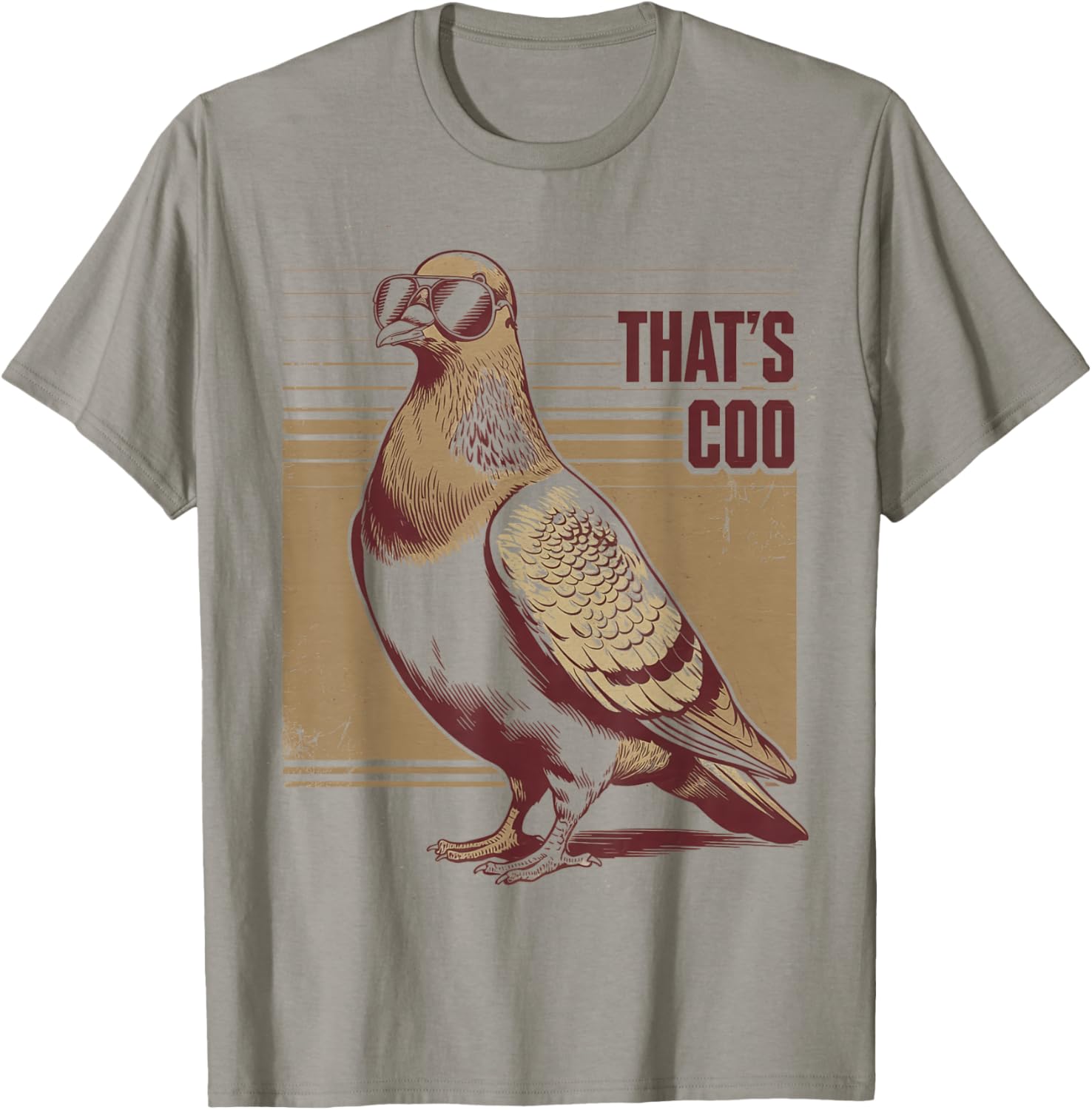 That's coo Pigeon Funny Birds Owner Animal Lover T-Shirt - T-Shirt | Sand