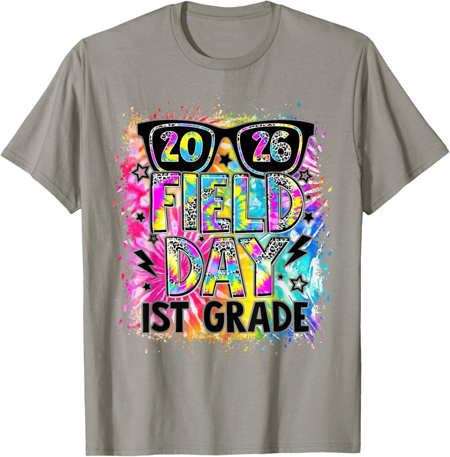 Field Day 2026 1st Grade Field Day Fun Day Teacher Kids T-Shirt - T-Shirt | Sand