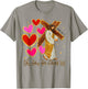 oh, How he Love us - Jesus Valentine T-Shirt - T-Shirt | Sand