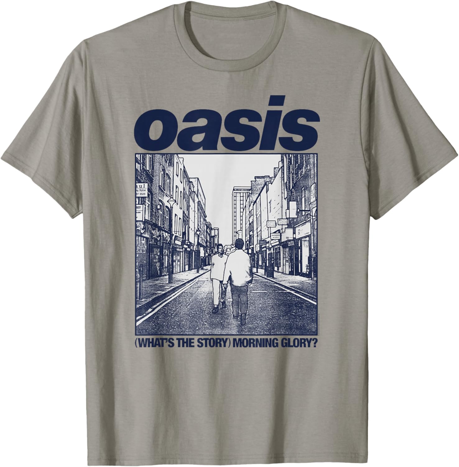 Oasis Amazon Exclusive WTSMG in Grey T-Shirt - T-Shirt | Sand