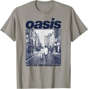 Oasis Amazon Exclusive WTSMG in Grey T-Shirt - T-Shirt | Sand