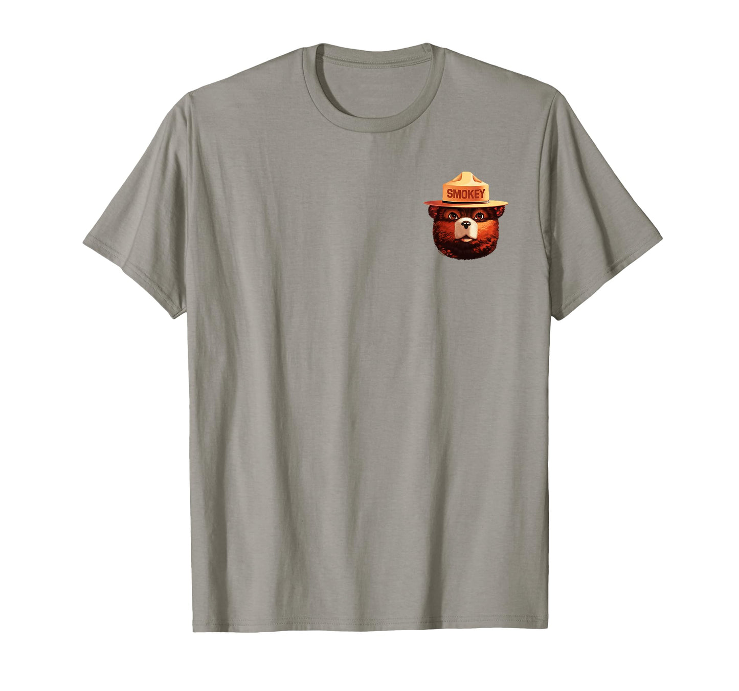 Vintage Smokey Bear Face Logo T-Shirt