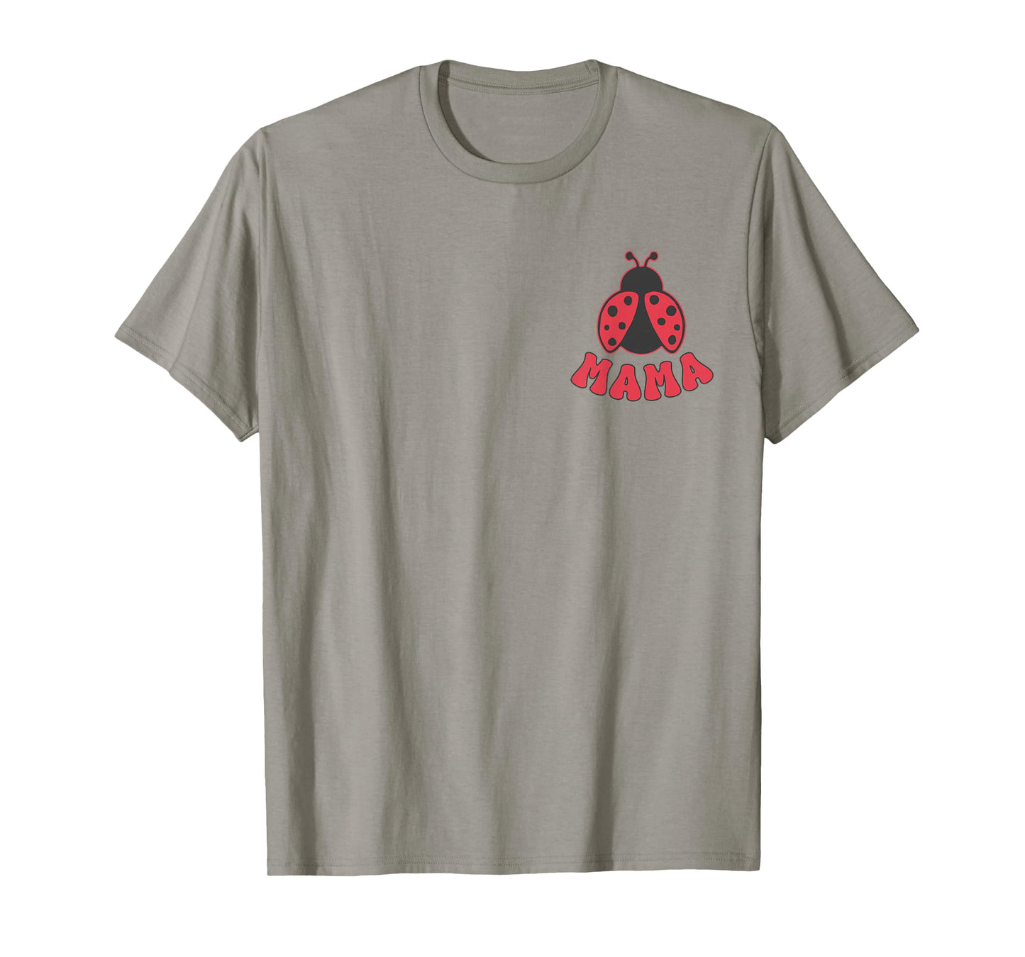 Mama Ladybug First Birthday Girl Family Matching Party T-Shirt