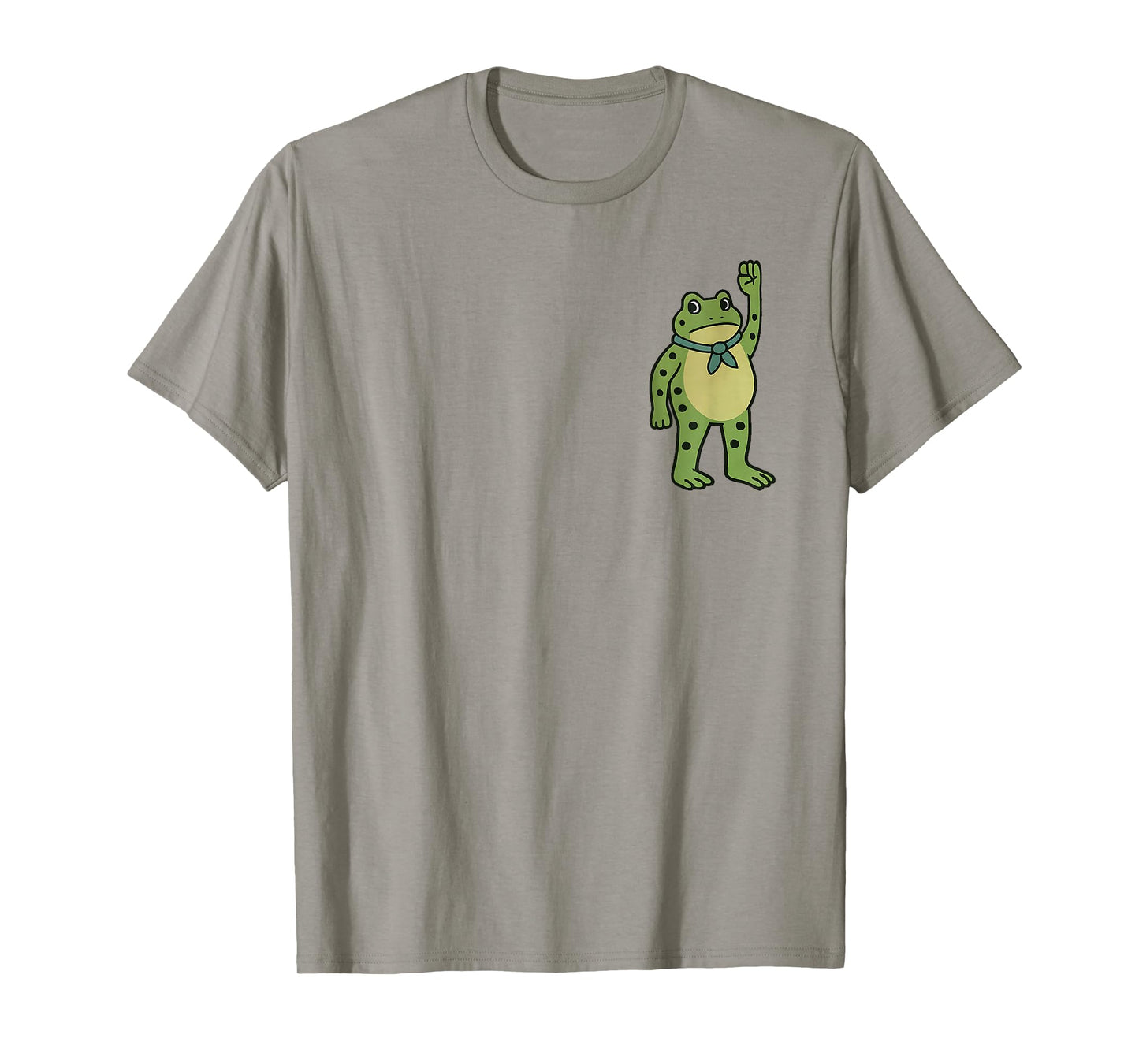 Retro Vintage Portland Frog Protest Funny Frog Resist 2Side T-Shirt