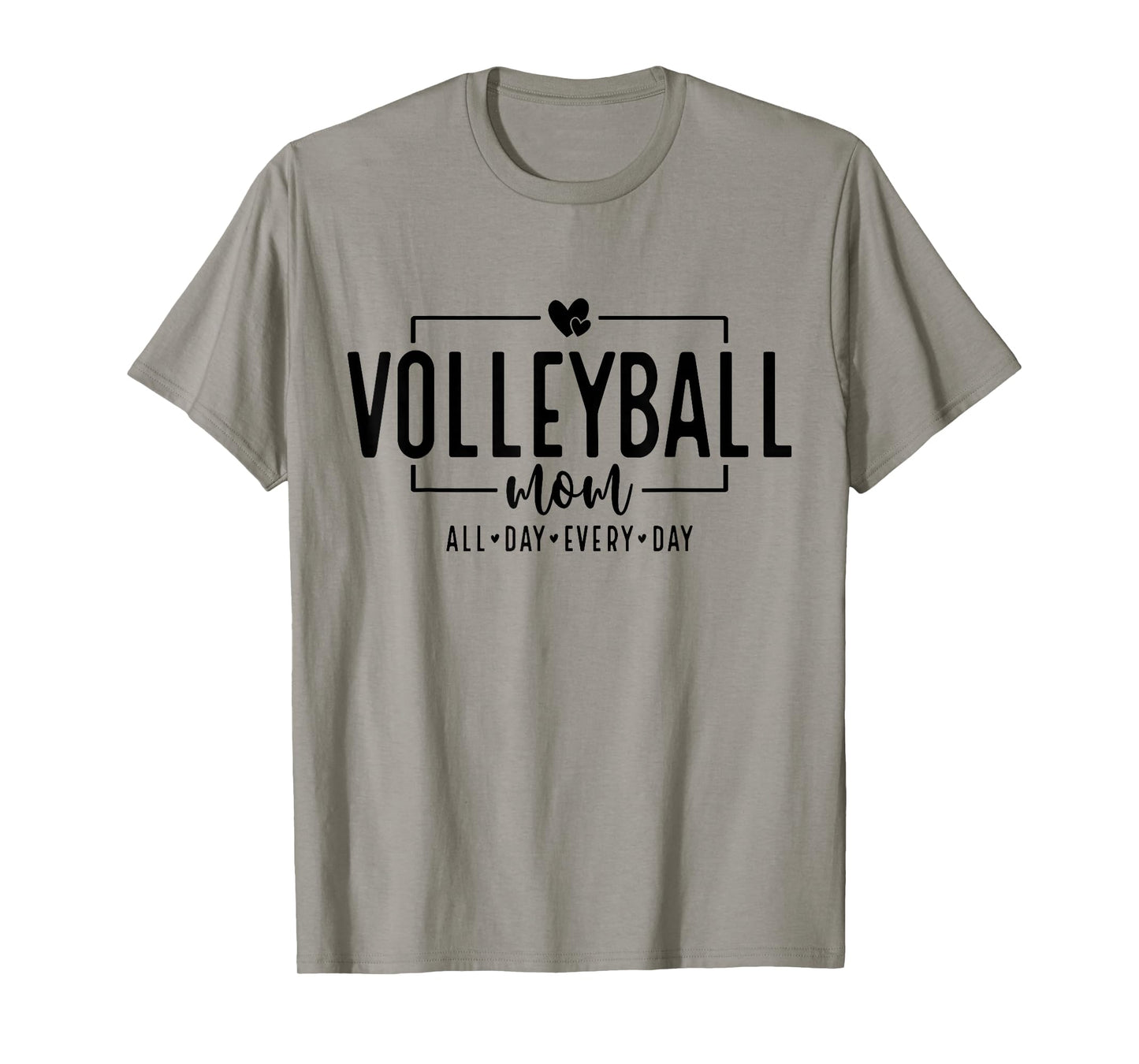 Volleyball Mom Cute Elegant Sports Graphic Mother Volleyball T-Shirt