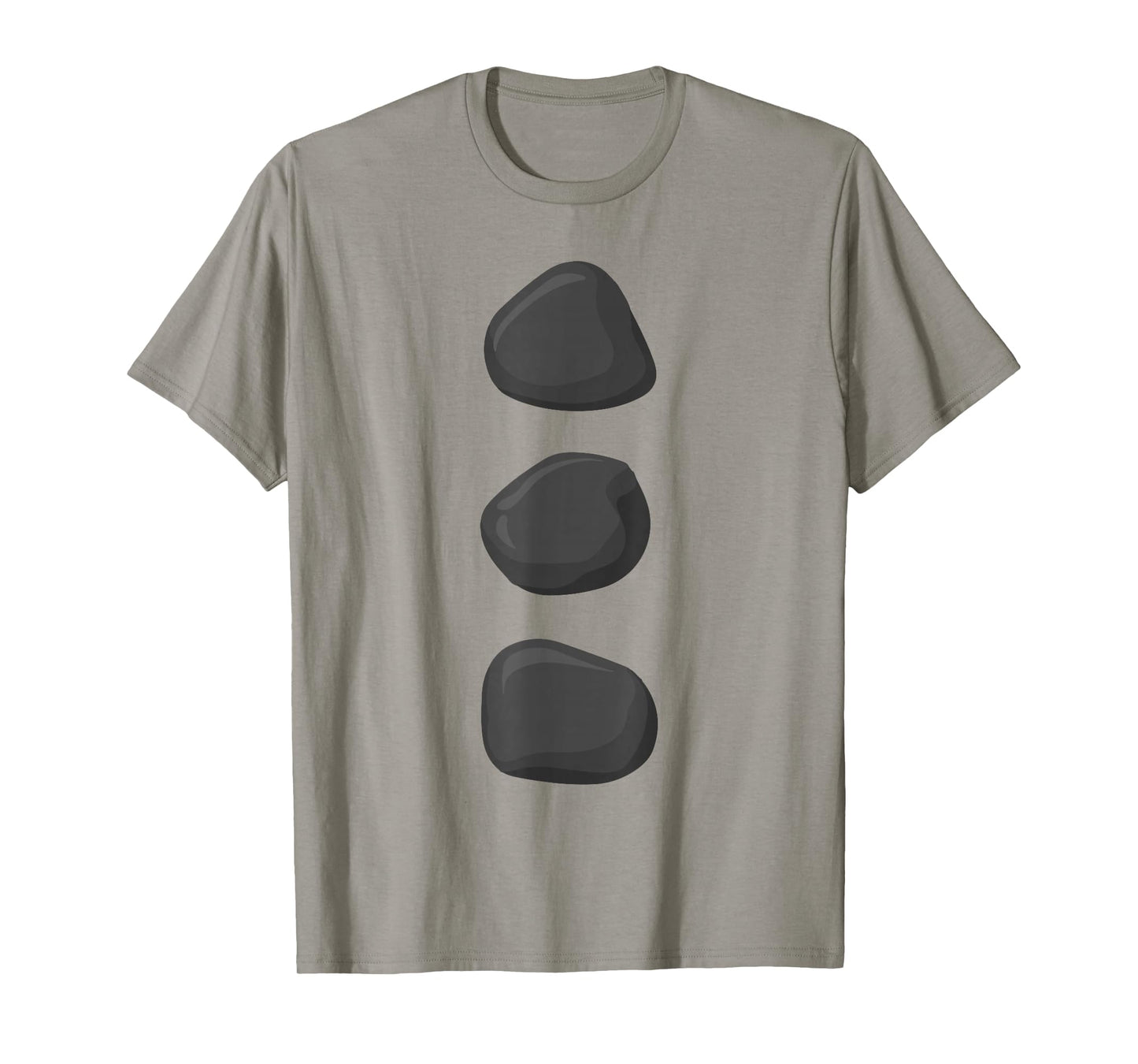 Christmas Snowman Three Black Buttons Xmas Costume T-Shirt