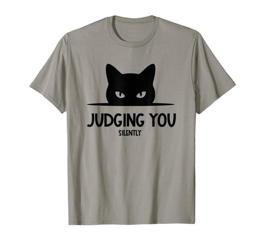 Funny Cat Judging You Silently T-Shirt