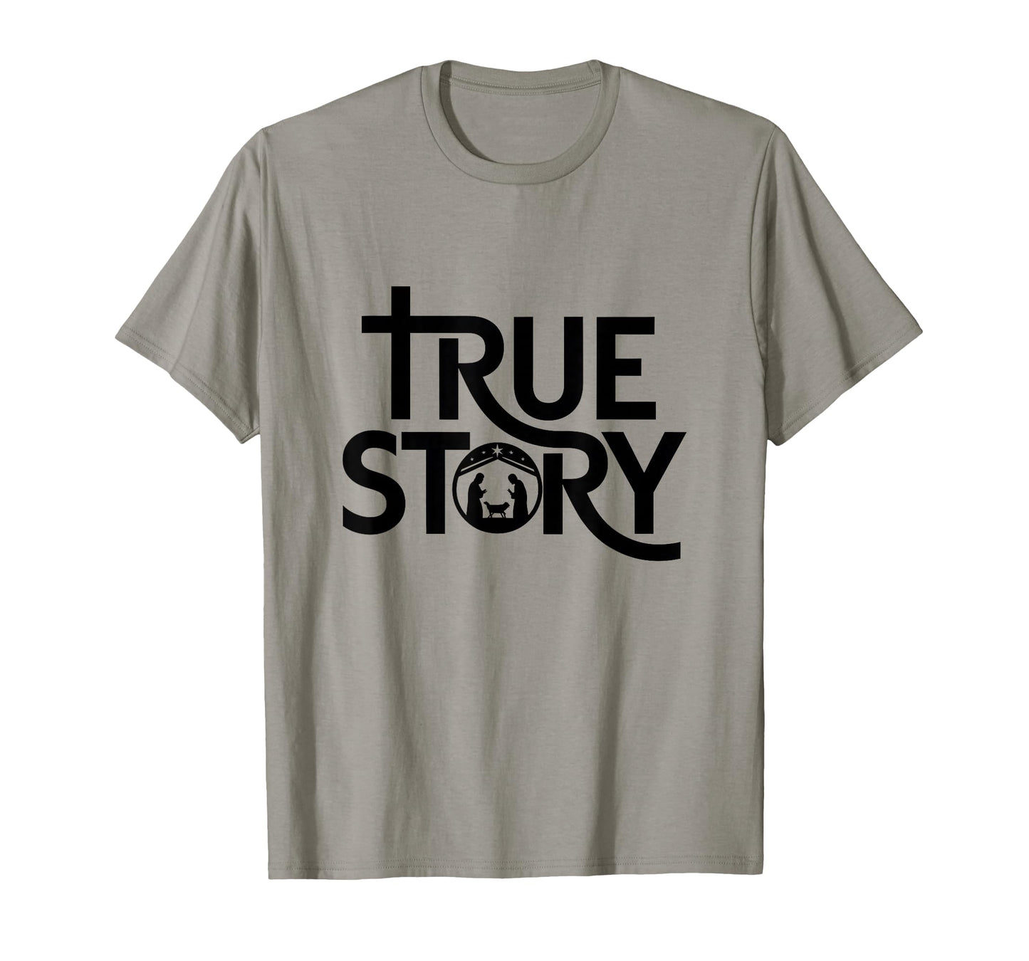 True Story Nativity Scene John 3:16 Christian Christmas T-Shirt