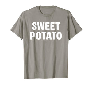 Sweet Potato Grouchy Potato Couple Matching Thanksgiving T-Shirt