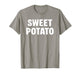 Sweet Potato Grouchy Potato Couple Matching Thanksgiving T-Shirt