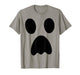 Large Ghost, Funny Spooky Face, Boo! White Halloween Ghost T-Shirt