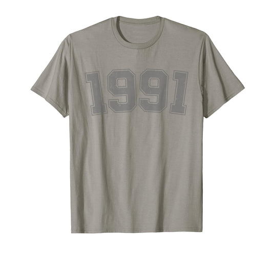 1991 Retro Style 35th Birthday Classic Men Women 35 Years T-Shirt