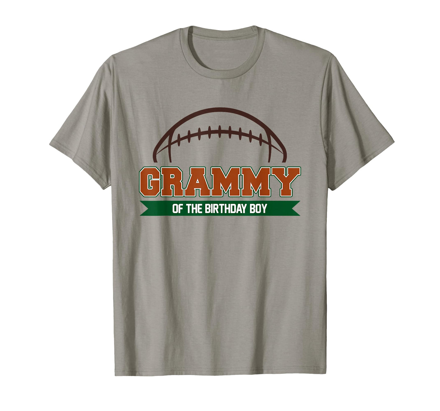 Grammy of The Birthday Boy Football Party Family Matching T-Shirt