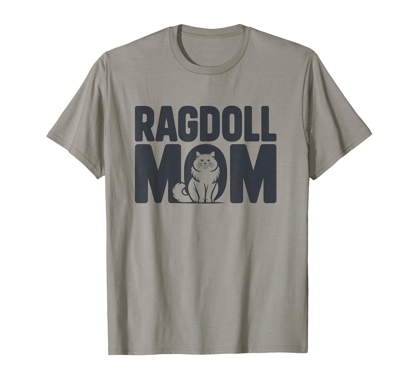 Trendy Ragdoll Cat Mom Design for Kitten Lovers T-Shirt
