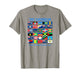 The Caribbean Where Ocean Meets The Soul Flags T-Shirt