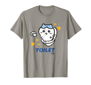 Toilet Time Chikawa Meme Funny Tee T-Shirt
