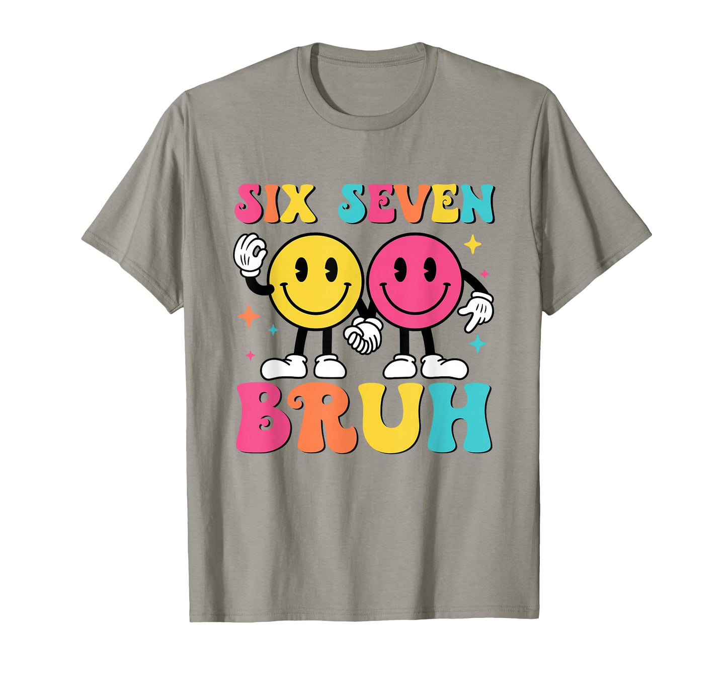 67 Meme Gen Alpha Slang 6 7 Six Seven Bruh Funny Boys Kids T-Shirt