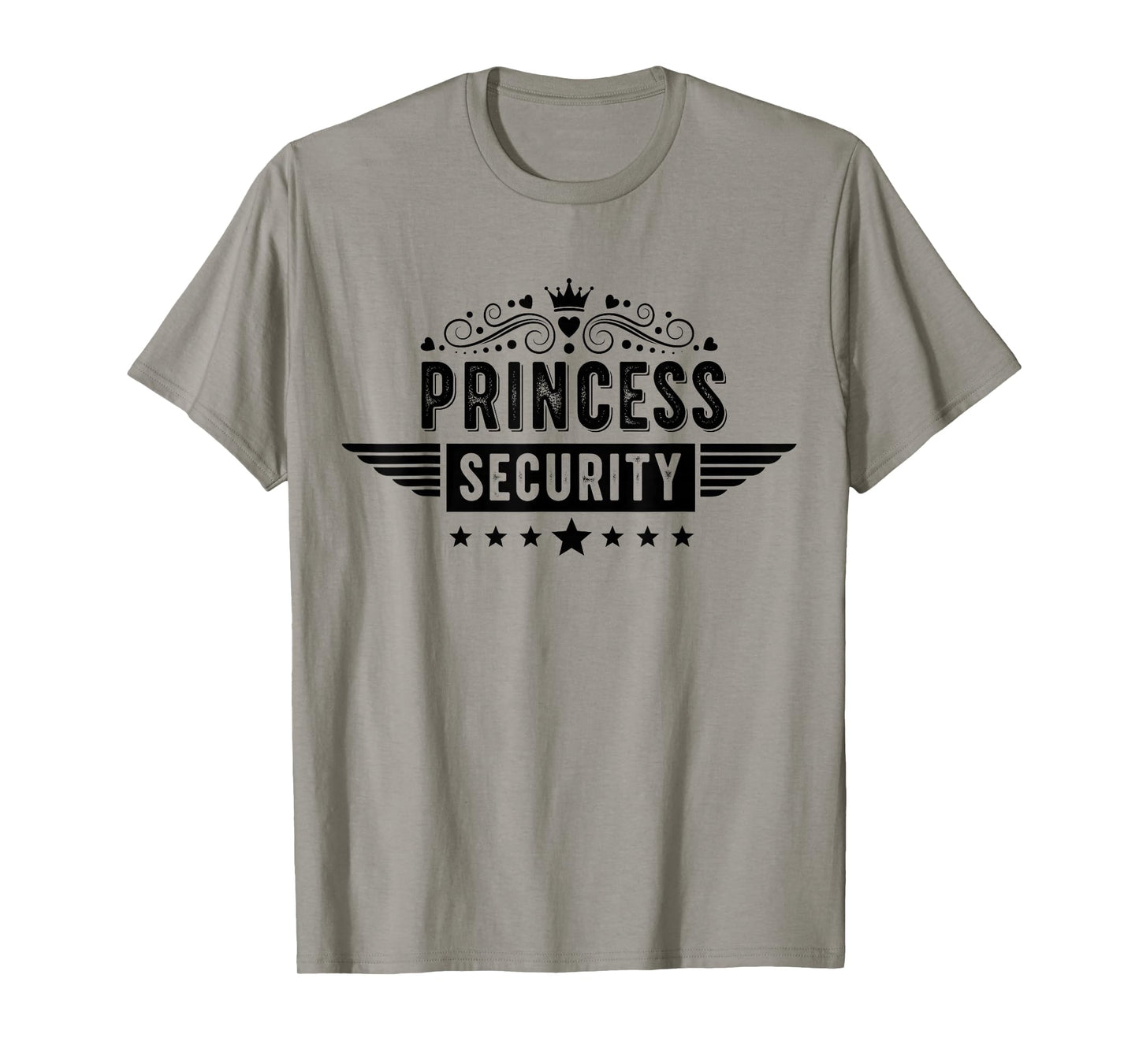 Princess Security Protection Castle Royal Birthday Girls T-Shirt