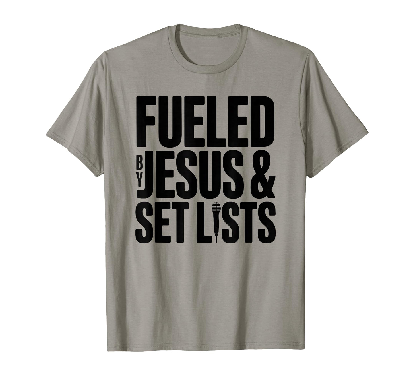 Worship Leader Fueled by Jesus Christian T-Shirt
