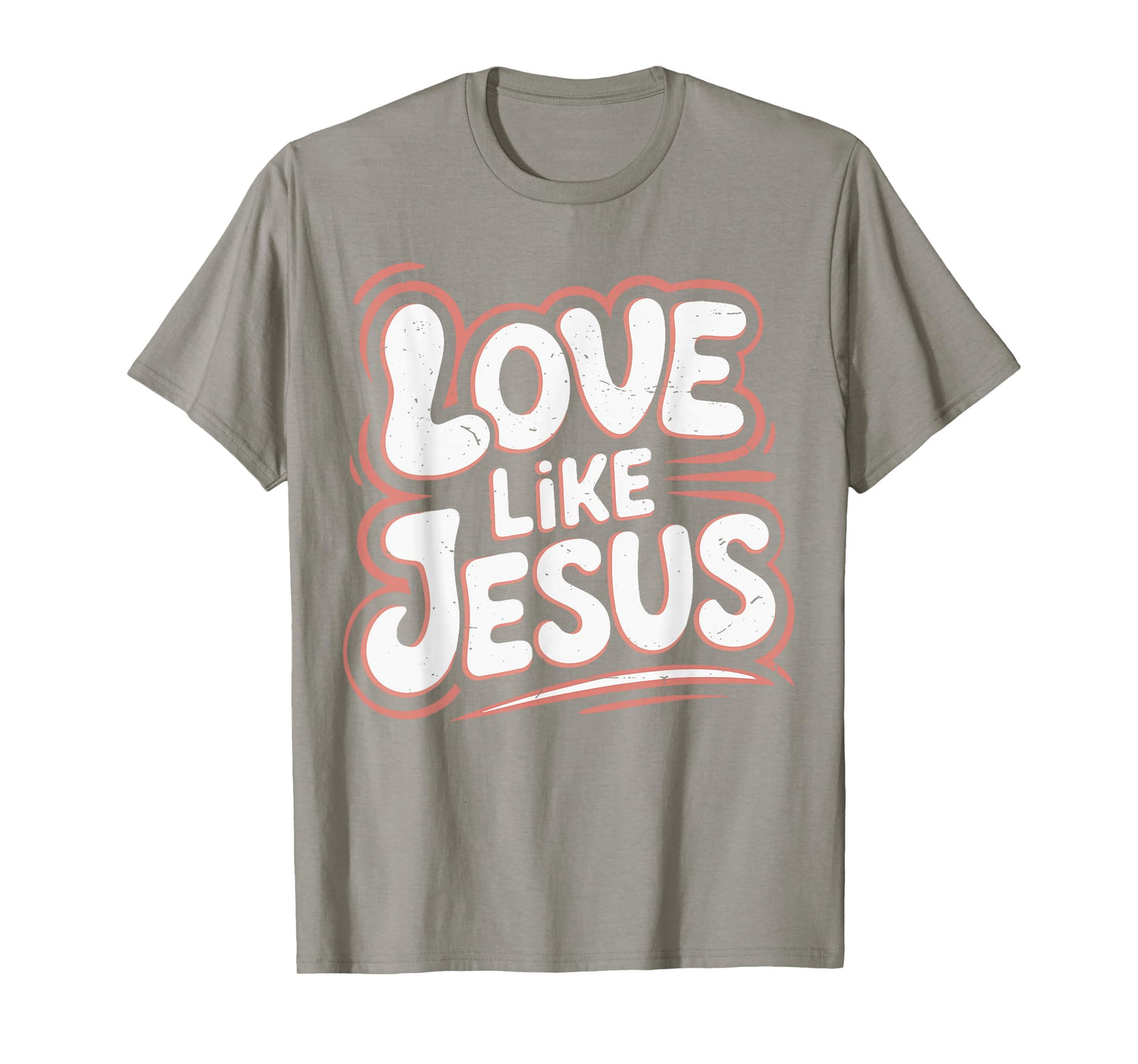 Love Like Jesus Groovy Girl Christian Toddler Sister God Mom T-Shirt