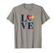 Love Chocolate Cocoa Pod Heart Foodies T-Shirt
