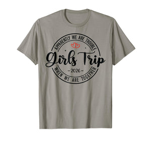 Girls Trip 2026 Womens Weekend Vacation Matching Group T-Shirt