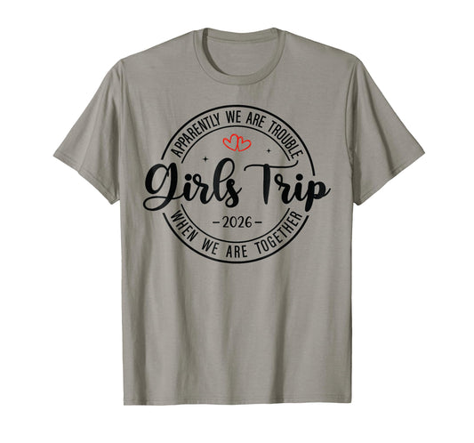 Girls Trip 2026 Womens Weekend Vacation Matching Group T-Shirt