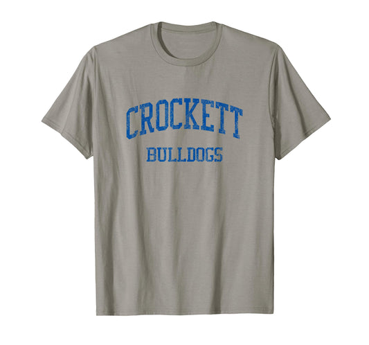 Crockett High School HS Crockett TX Vintage Sports T-Shirt