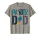 Painter Dad with Paintbrush Art Graphic T-Shirt