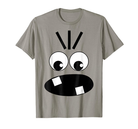 Creepy Carrots Face Halloween Costume Kids T-Shirt
