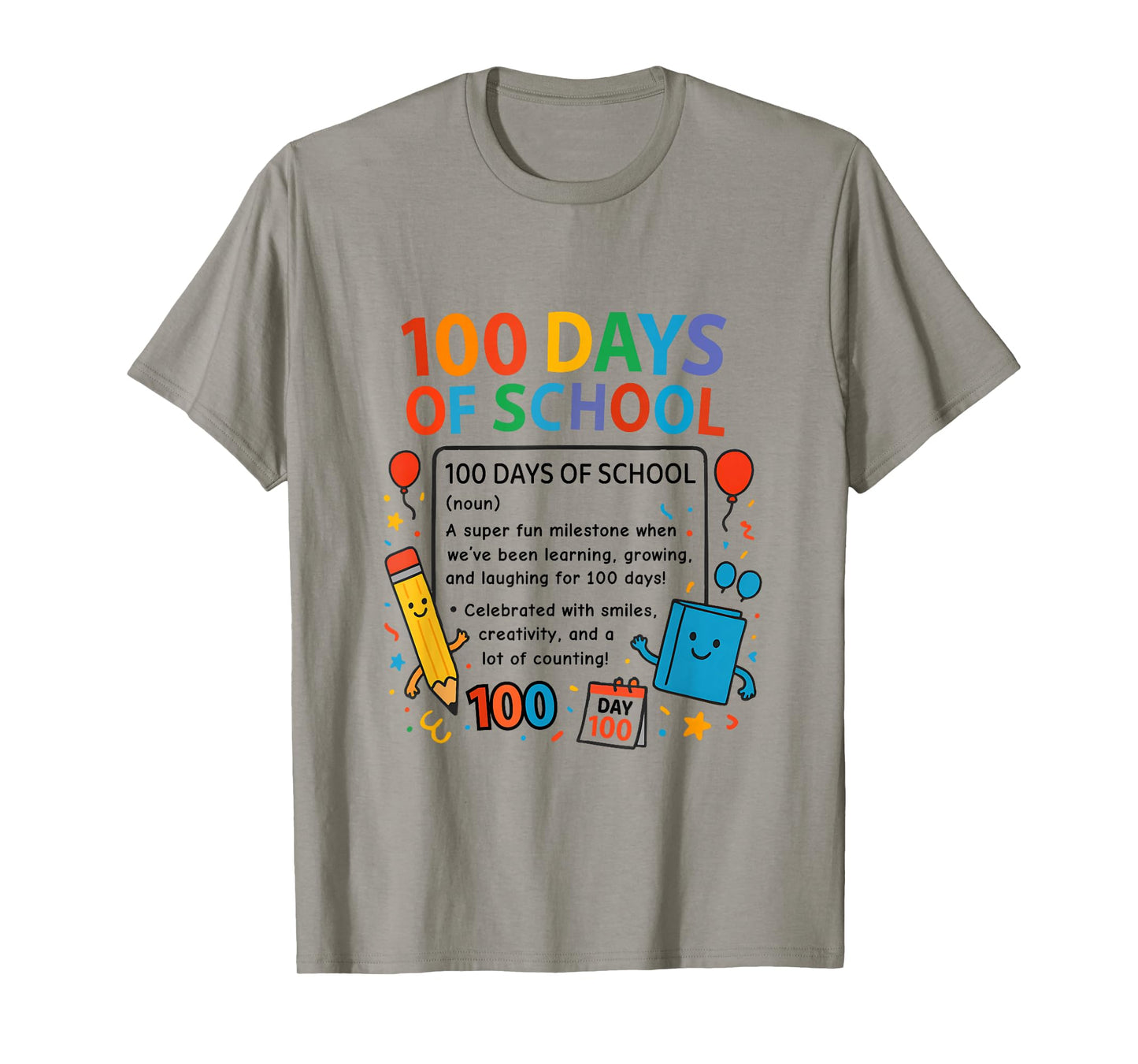 Happy 100th Day of School Student Design, 100 Days of School T-Shirt
