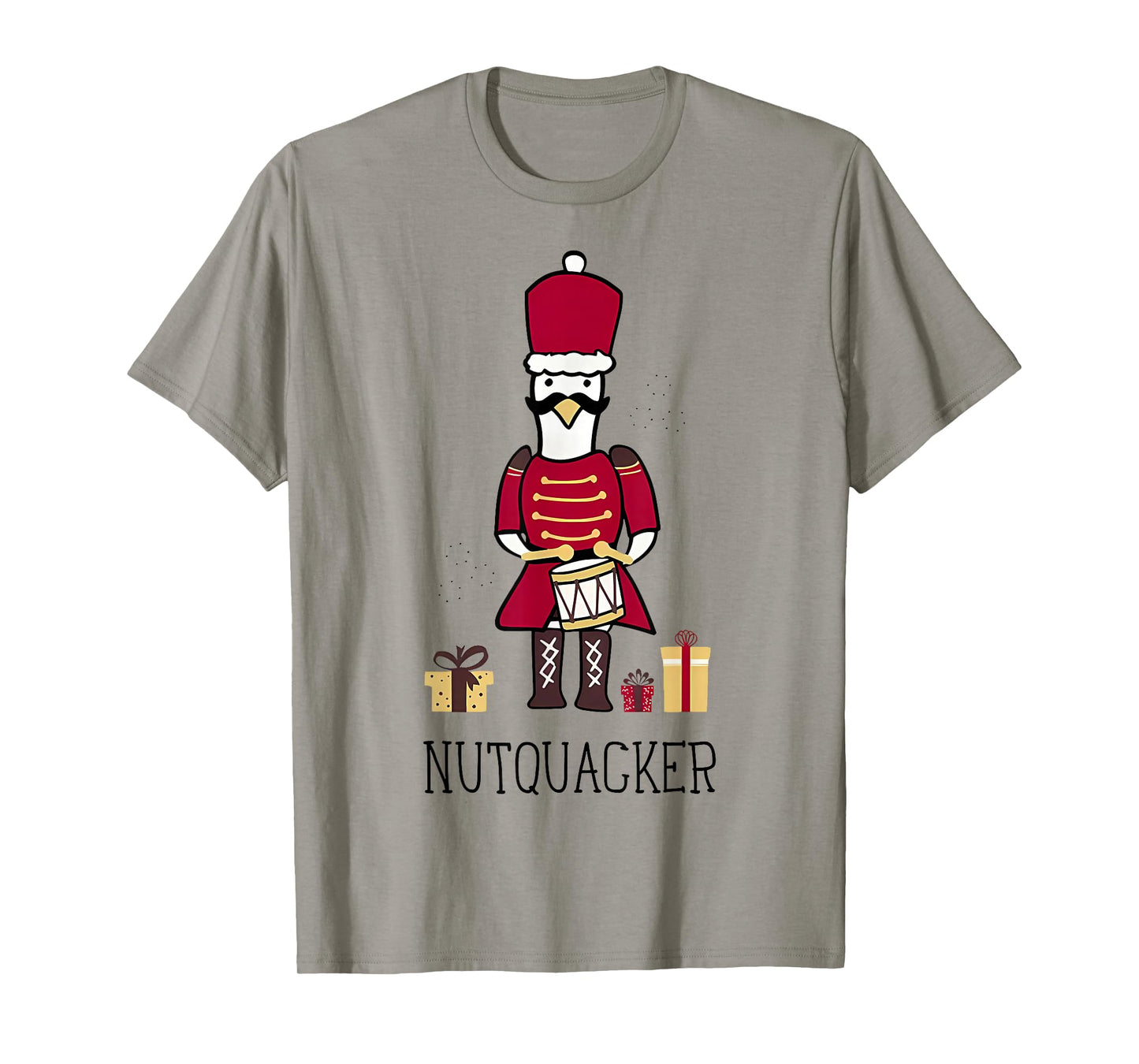 Nutquacker Funny Duck Nutcracker Christmas Men Women Kids T-Shirt