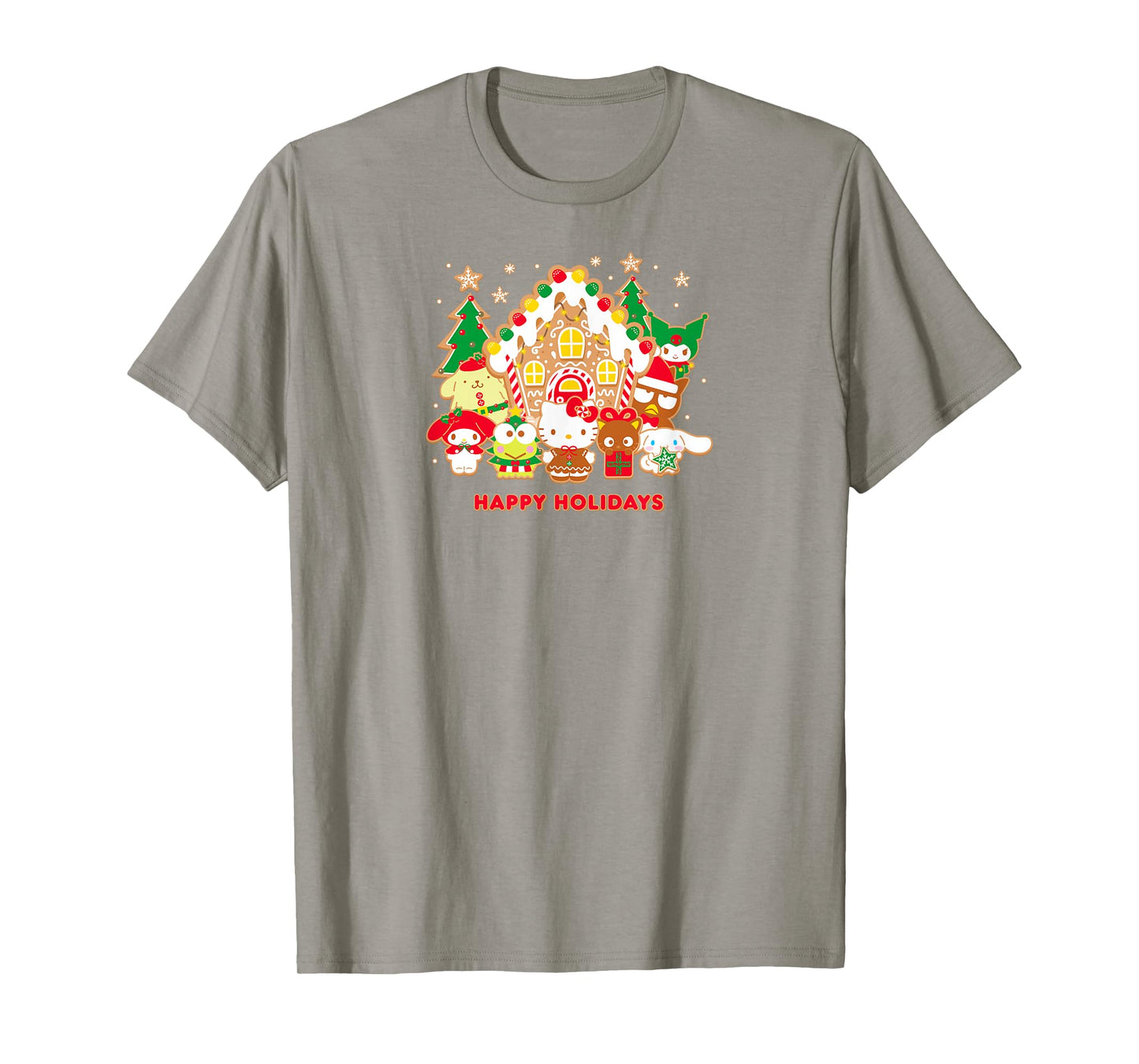 Hello Kitty and Friends Holiday Gingerbread House T-Shirt