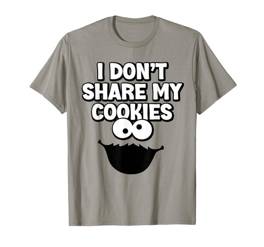 Funny I Don’t Share My Cookies Monster Cake T-Shirt