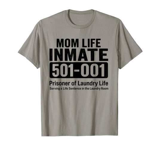 Funny Mom Halloween, Mom Life Inmate, Jail Costume Halloween T-Shirt