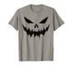 Scary Jack O Lantern Face Pumpkin Halloween Costume Men Boys T-Shirt