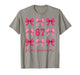 67 Meme Coquette Bow Cute Girls Slang Funny Six Seven T-Shirt