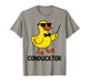 Conducktor Funny Duck Music Pun Orchestra Design T-Shirt