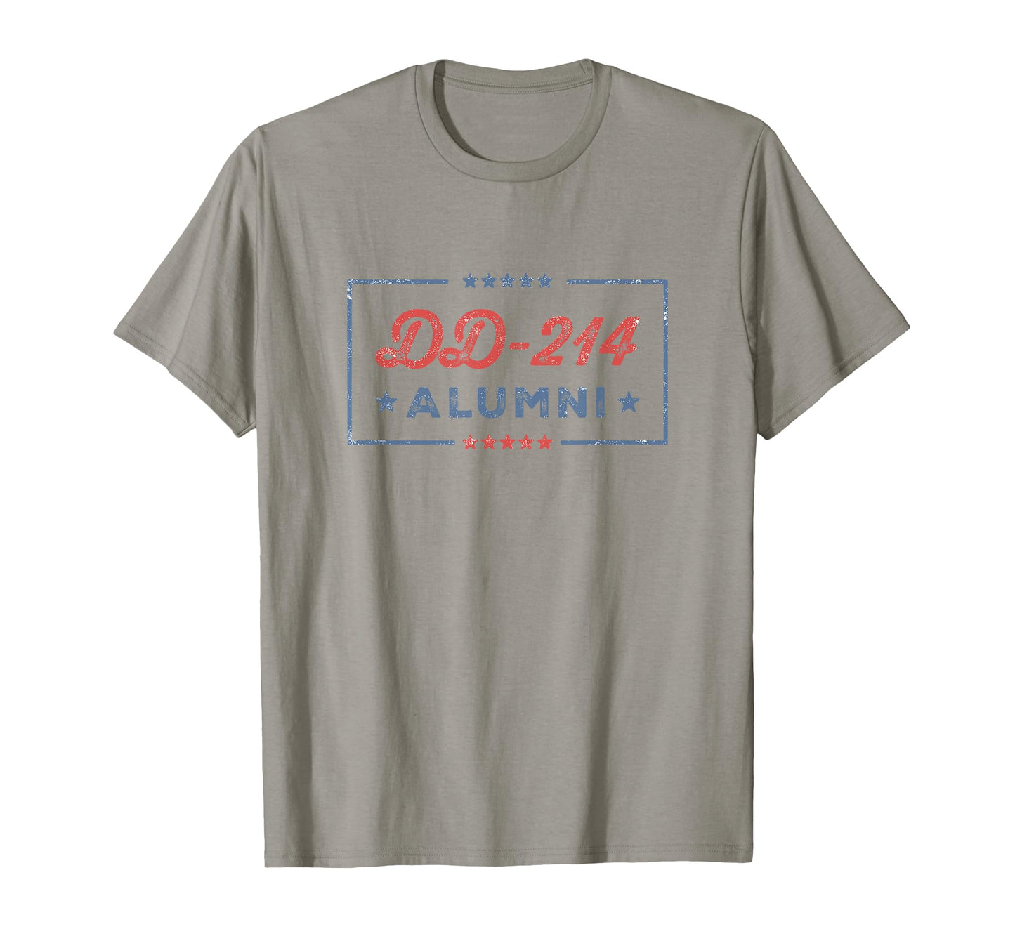 DD-214 Alumni US Flag Patriotic Soldier Proud Army Veteran T-Shirt