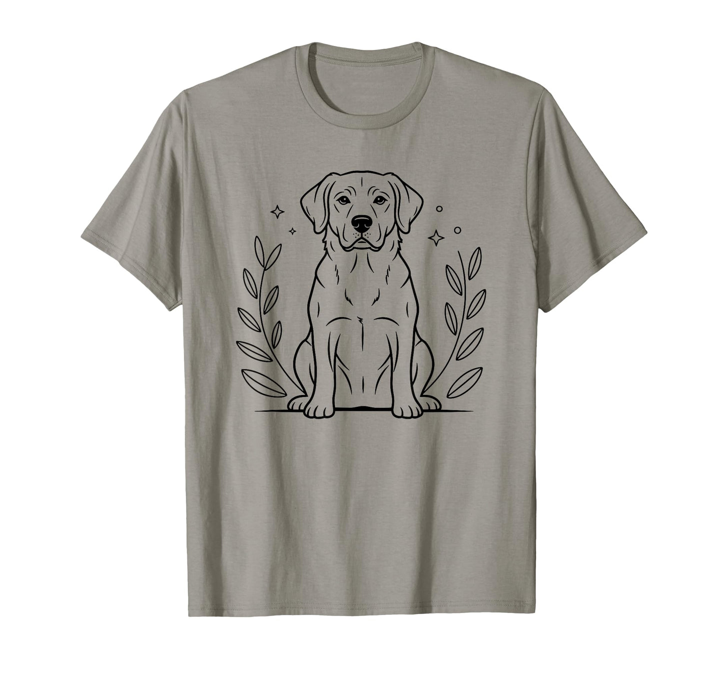 Line Art Chesapeake Bay Retriever Minimalist Chessie T-Shirt