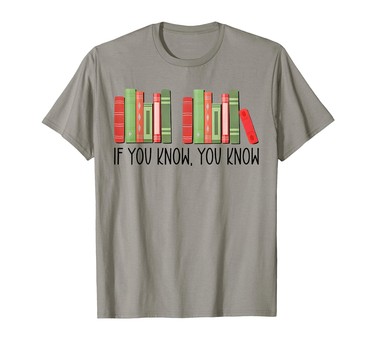 6 7 If You Know You Know Book Librarian Six Seven Meme T-Shirt