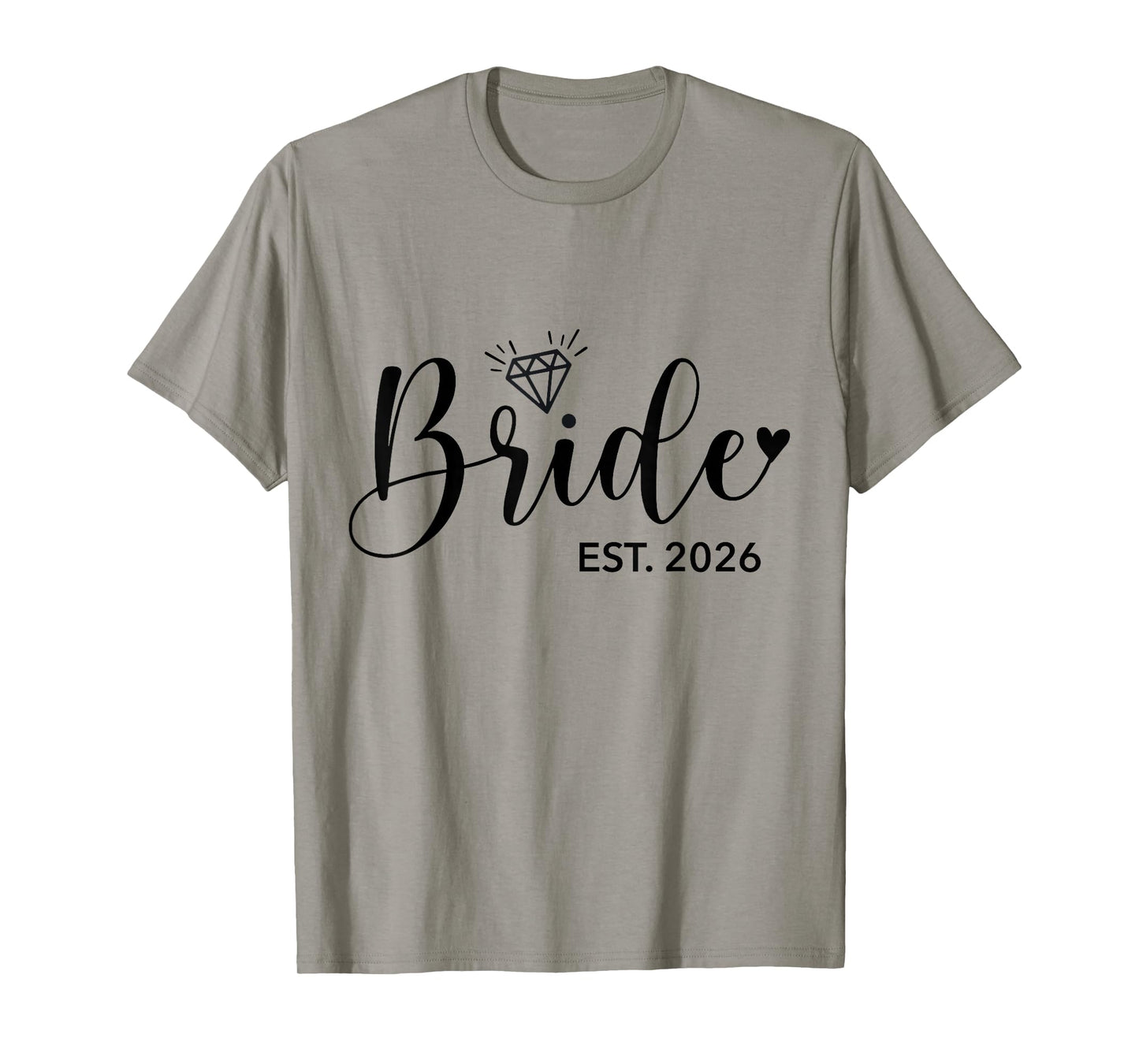 Bride 2026 Engaged Future Wife Wedding T-Shirt
