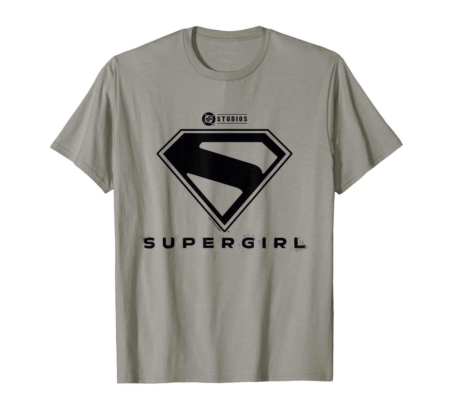 Supergirl 2026 Black Shield T-Shirt