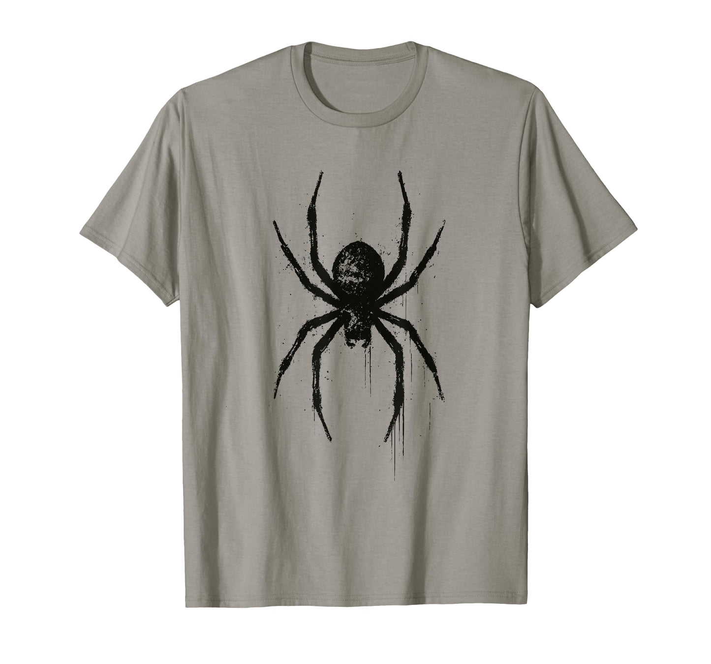 Spider Ink Art Grunge Aesthetic Gothic Insect Portrait T-Shirt
