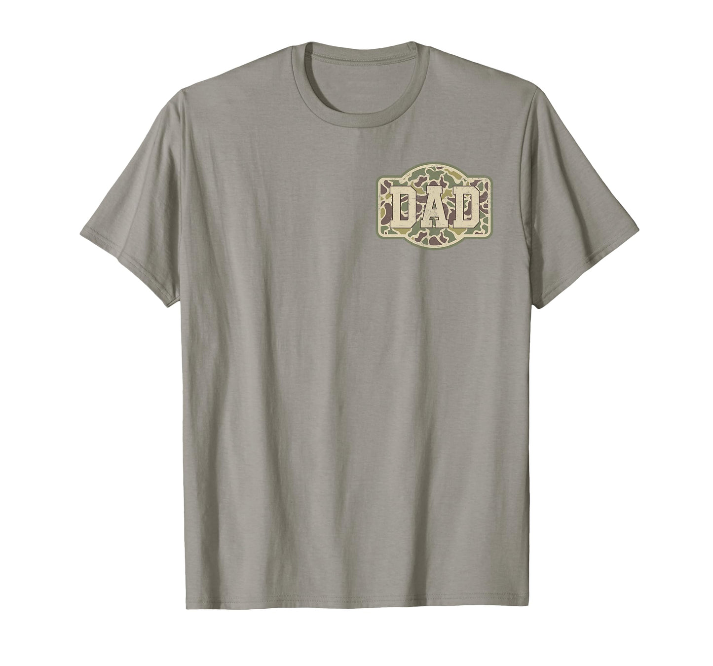 Retro Camo Duck Hunting Dad Old Camo Dad T-Shirt